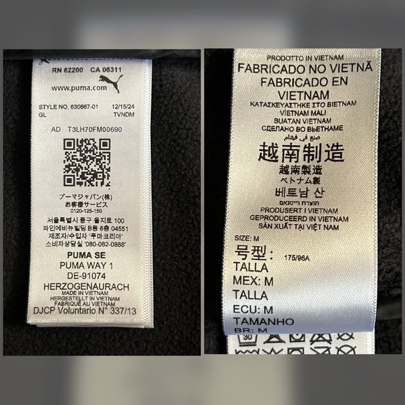 Scuderia Ferrari F1 PUMA Softshell Jacket Black Color Size M - Picture 5 of 13